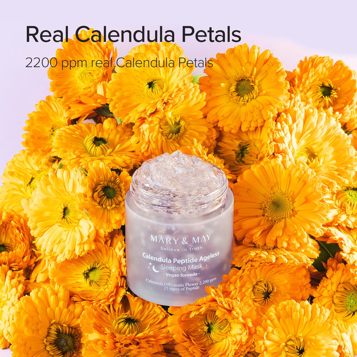 Mary & May - Calendula Peptide Ageless Sleeping Mask - 110g